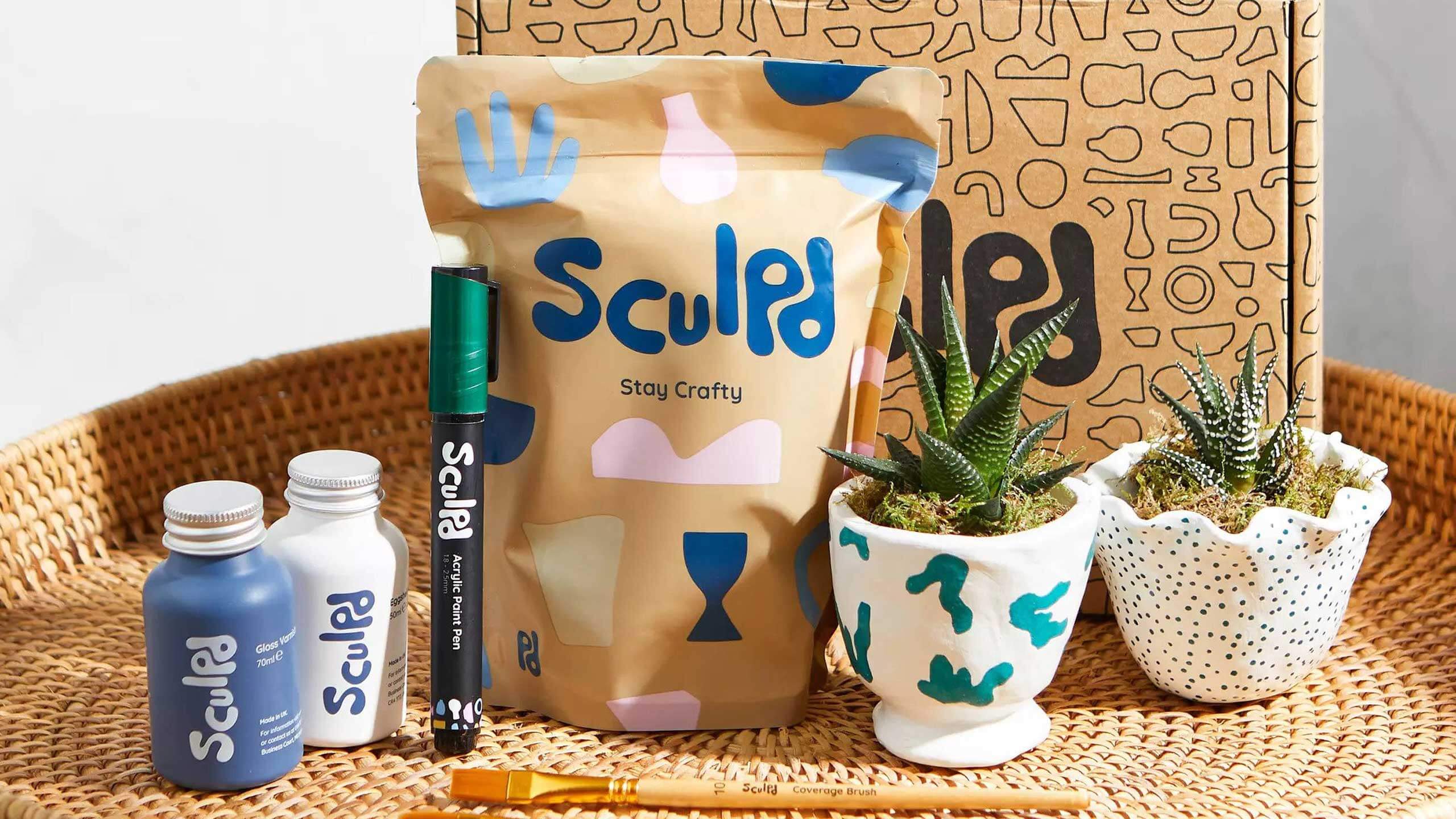 Sculpd x Bloom & Wild | Make Your Own Mini Plant Pots