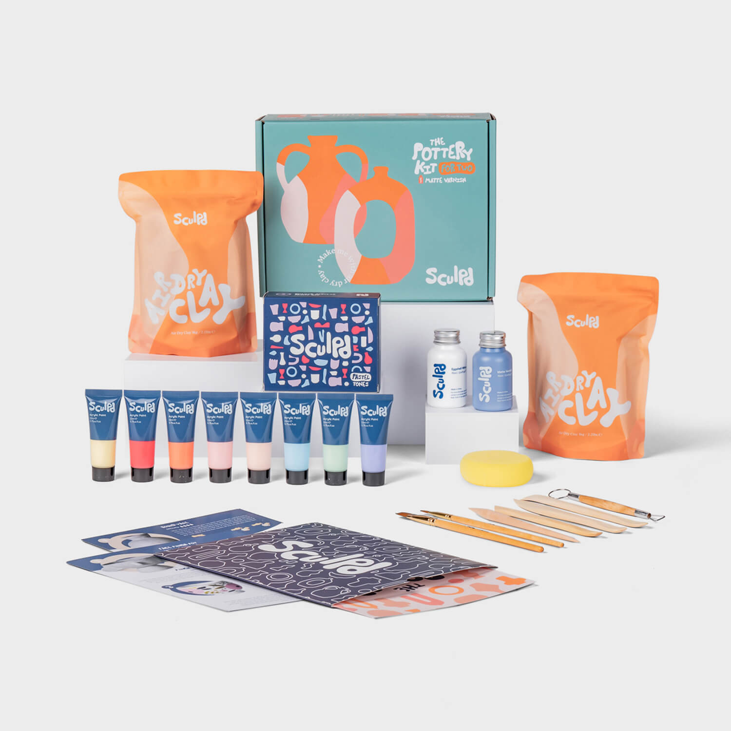 Sculpd Pottery Kit