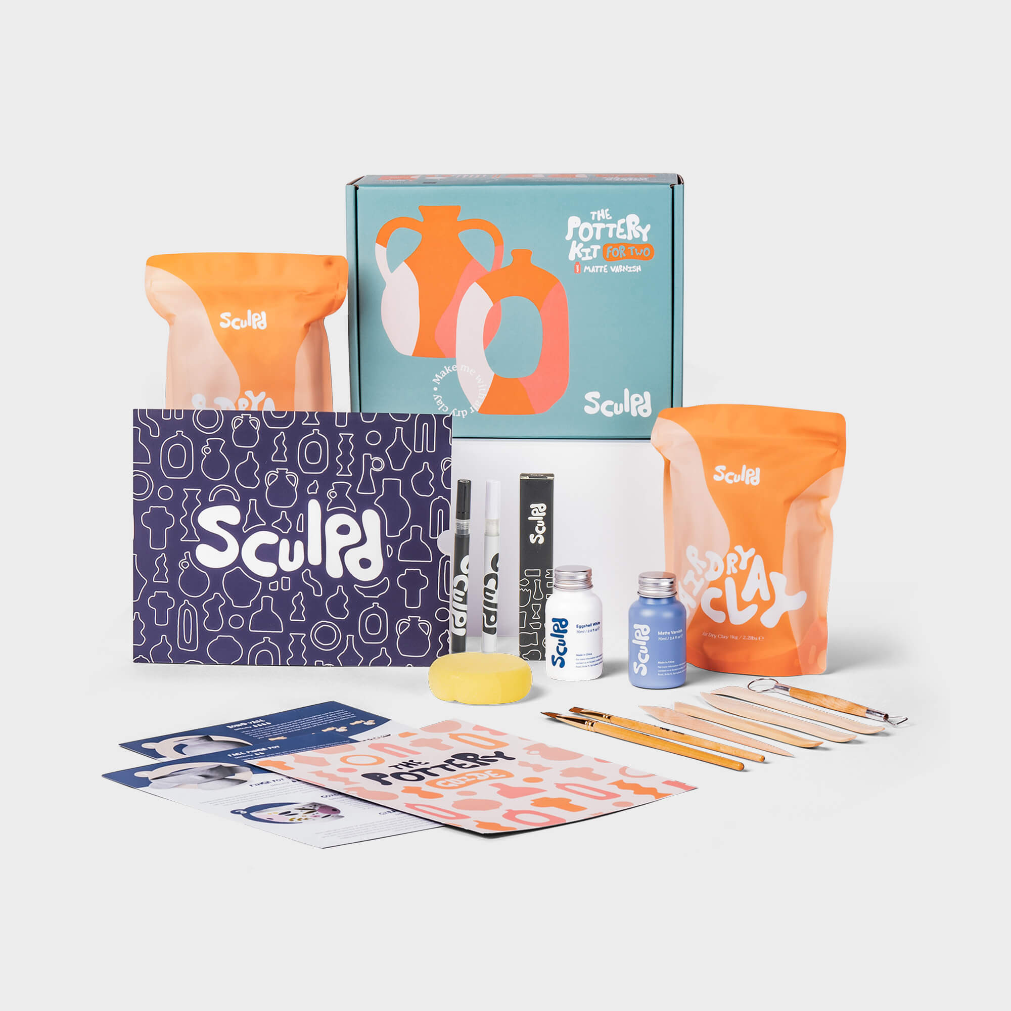 Sculpd Pottery Kit